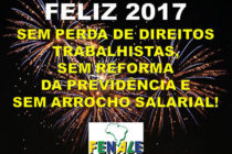 DESEJAMOS QUE 2017 SEJA UM SONHO PARA TODOS NÓS E NÃO UM PESADELO