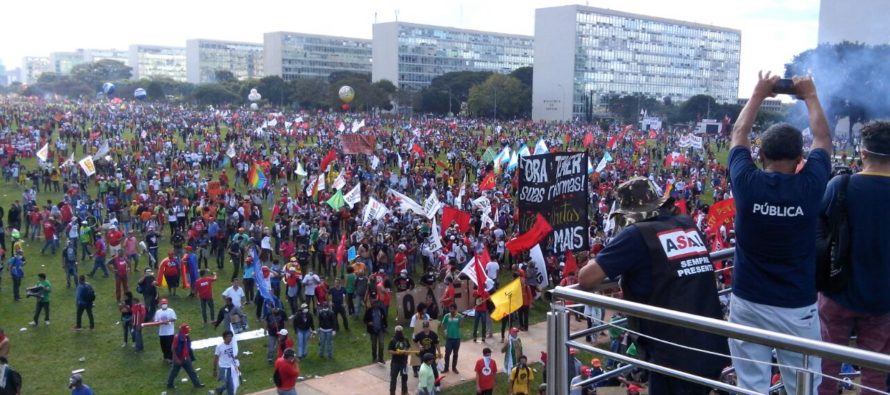 Aspal presente no #ocupabrasilia dia 24 de maio contra as Reformas dá Previdência é Previdenciária