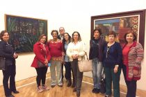 Visita realizada dia 23/10 pelo pessoal da Afalesp e Aspal a exposição das obras de Di Cavalcanti na Pinacoteca.