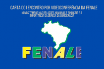 CARTA DO I ENCONTRO POR VIDEOCONFERÊNCIA DA FENALE