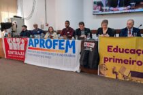 Audiência Pública da Reforma Administrativa e PEC 66 na Câmara Municipal de São Paulo.  ASPAL é FENALE presentes