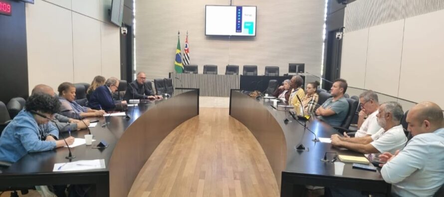 DIRETORIA DA CCM/IAMSPE VISITA ENTIDADES DE SERVIDORES DA ALESP